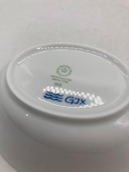 ROYAL COPENHAGEN (ロイヤル・コペンハーゲン) オーバルボウル ブルーパルメッテ