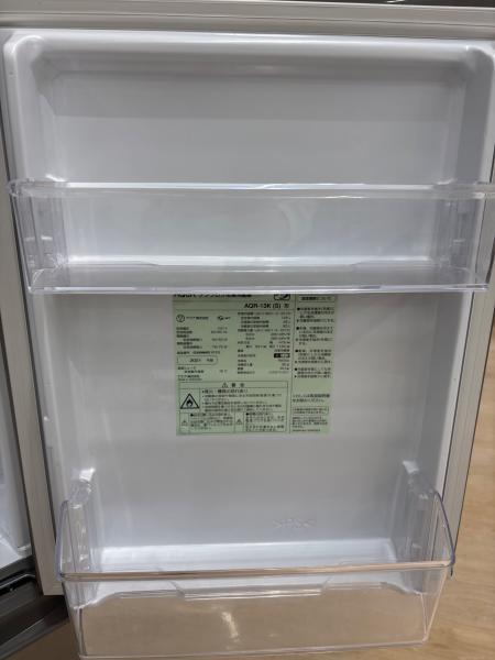 AQUA (アクア) 2ドア冷蔵庫 AQR-13K 2021年製 78 126L｜トレファクONLINE