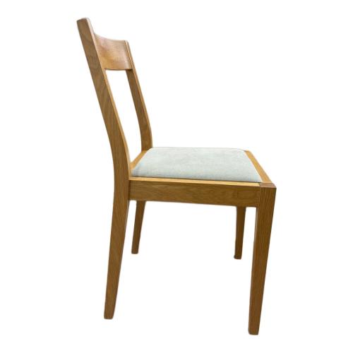 無印良品 (ムジルシリョウヒン) ダイニングチェアー ライトブラウン×グレー オーク材チェア