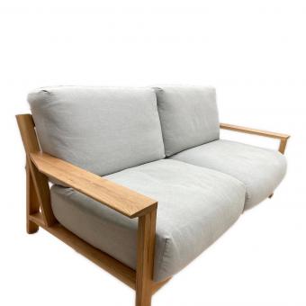 無印良品 (ムジルシリョウヒン) 2人掛けソファー 142 ホワイト