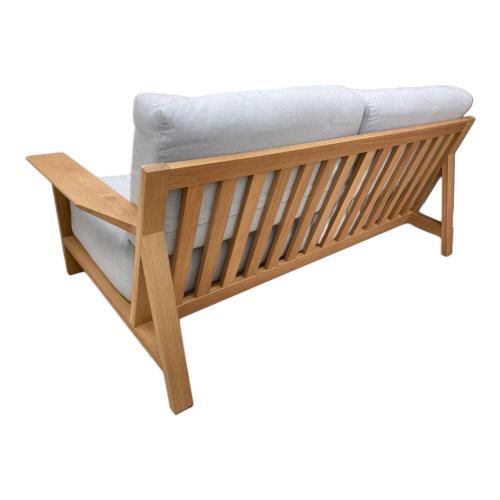 無印良品 (ムジルシリョウヒン) 2人掛けソファー 142 ホワイト