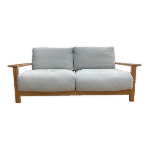 無印良品 (ムジルシリョウヒン) 2人掛けソファー 142 ホワイト