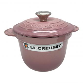 LE CREUSET (ルクルーゼ) ココット・エブリィ 18 専用内フタセット シェルピンク