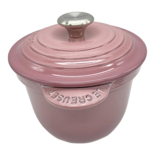 LE CREUSET (ルクルーゼ) ココット・エブリィ 18 専用内フタセット シェルピンク