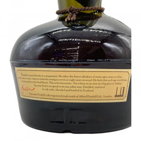Dunhill Old Master ウィスキー 277 750ml｜トレファクONLINE
