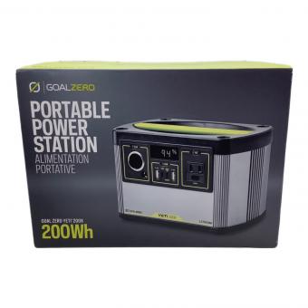 GOALZERO (ゴールゼロ) ポータブル電源 Yeti 200X キズ・サビ・ヨゴレ有