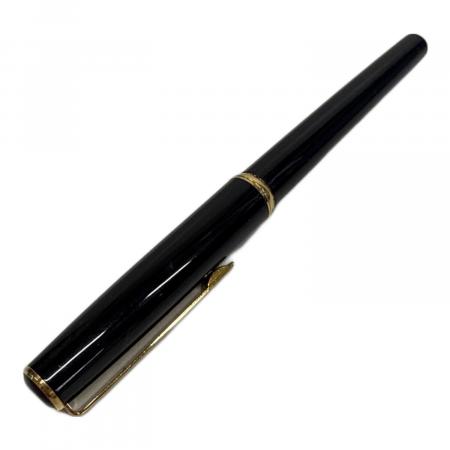 14K 新品未使用 ビンテージ platinum 万年筆　細字 PLATINUM (プラチナ) 万年筆 14K 細字 ブラック×ゴールド｜トレファク