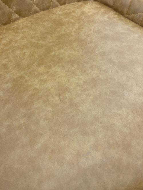 大川家具 (オオカワカグ) セラミックダイニング6点セット グレー×ブラック アイビス