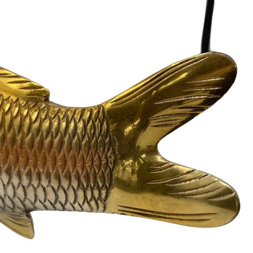 秀正 作 鋳銅 双鯉