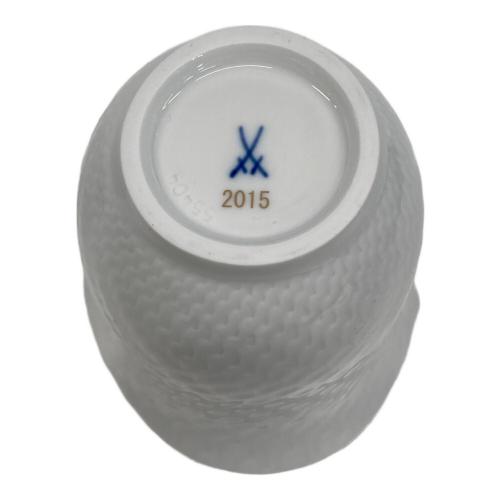 Meissen (マイセン) カップ 2015刻印入り 波の戯れホワイト