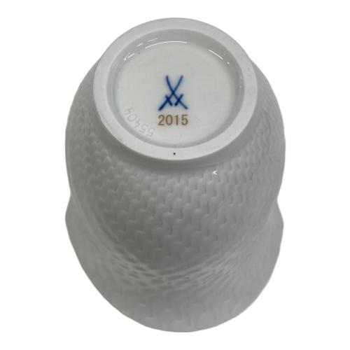 Meissen (マイセン) カップ 2015刻印入り 波の戯れホワイト