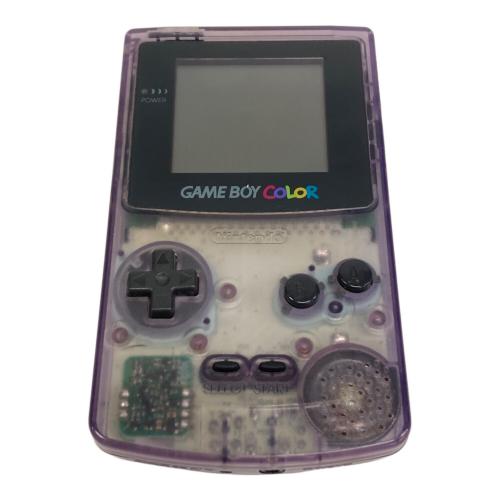 Nintendo (ニンテンドウ) GAMEBOY COLOR CGB-001 ※スピーカー不良 電池カバー代替品