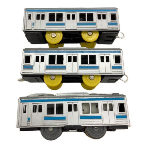 TOMY (トミー) 車両セット(3両編成) プラレール JR西日本205系通勤電車 京都線スカイブルー