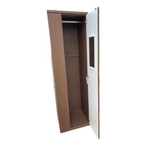 ニトリ ワードローブ ブラウン クエス　2枚扉