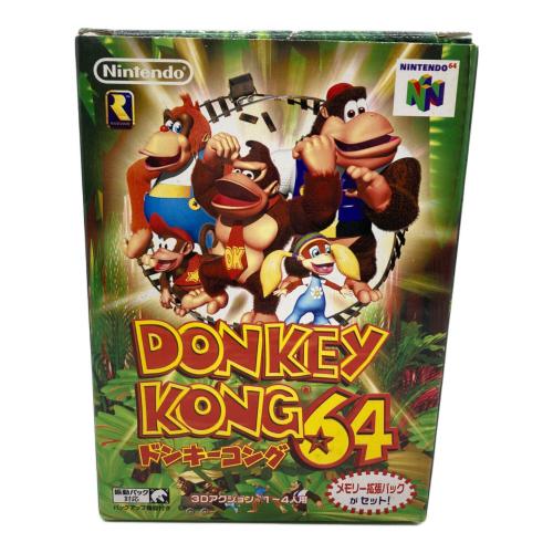 任天堂 (ニンテンドウ) ドンキーコング64 NINTENDO64用ソフト -