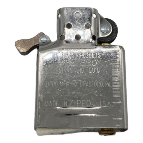 ZIPPO (ジッポ) オイルライター 2001年製 スターリングシルバー