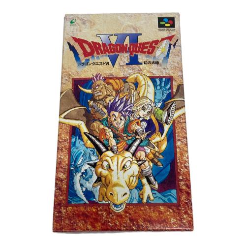 エニックス ドラゴンクエストVI 幻の大地 スーパーファミコン用ソフト -