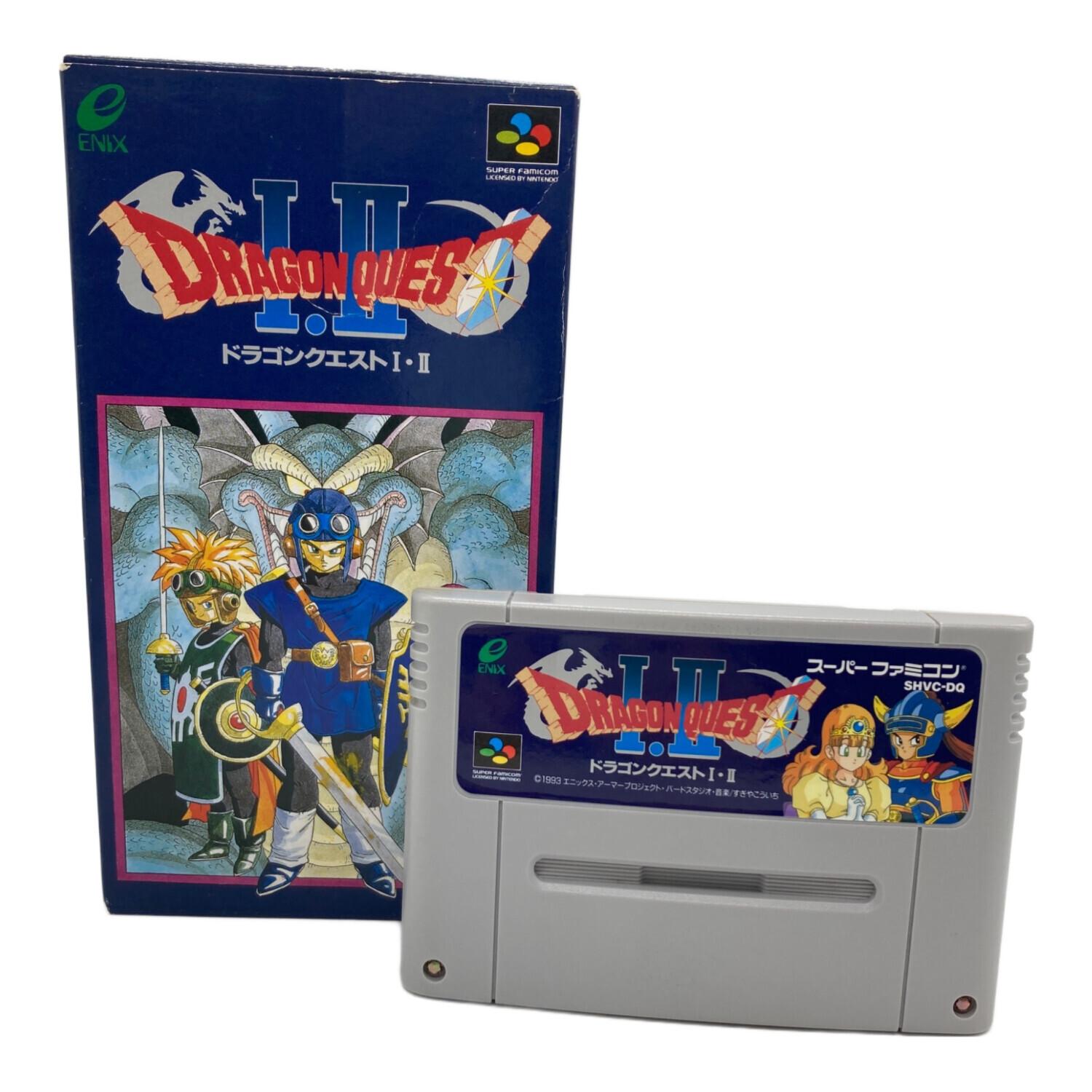 エニックス ドラゴンクエストI・II スーパーファミコン用ソフト