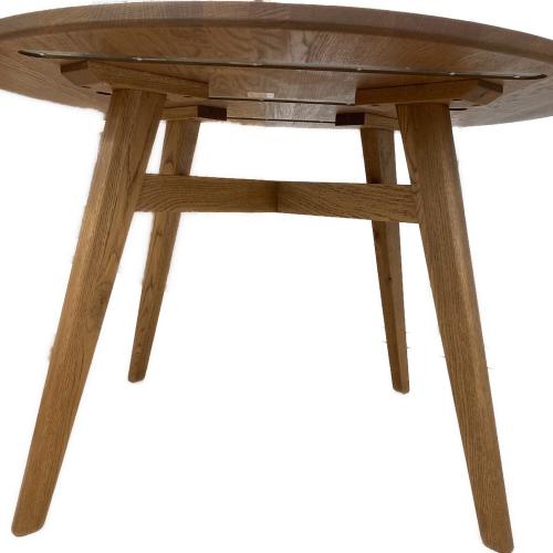 ADDAY ダイニング3点セット ナチュラル ADDAY round dining table /ADDAY chair