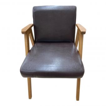 UNICO (ウニコ) アームチェアー ブラック×ナチュラル DALE