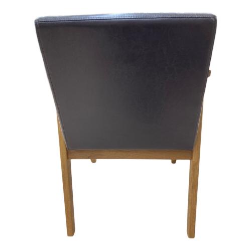 UNICO (ウニコ) アームチェアー ブラック×ナチュラル DALE