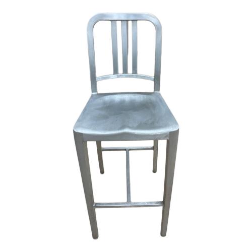 emeco (エメコ) カウンターチェアー シルバー