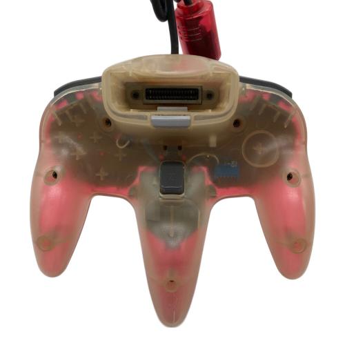 Nintendo (ニンテンドー) Nintendo64 NUS-001 クリアレッド