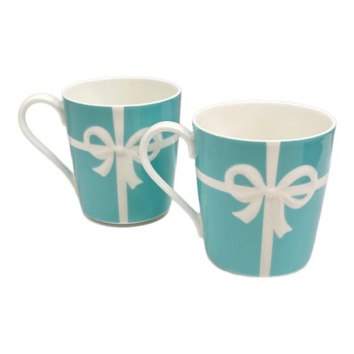 TIFFANY & Co. (ティファニー) マグカップセット ▲ ブルーボックスマグ