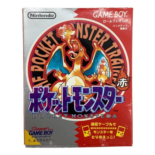 Nintendo (ニンテンドー) ポケットモンスター赤 ゲームボーイ用ソフト 22A @ -