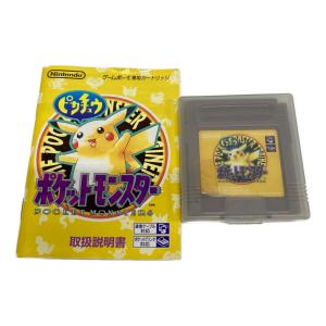 Nintendo (ニンテンドー) ポケットモンスター ピカチュウ ゲームボーイ用ソフト 22B @ -
