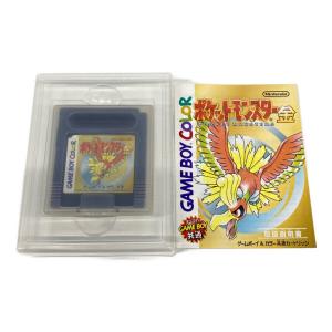 Nintendo (ニンテンドー) ポケットモンスター金 ゲームボーイ用ソフト 初期ロット 22 -