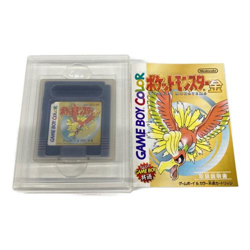 Nintendo (ニンテンドー) ポケットモンスター金 ゲームボーイ用ソフト 初期ロット 22 -