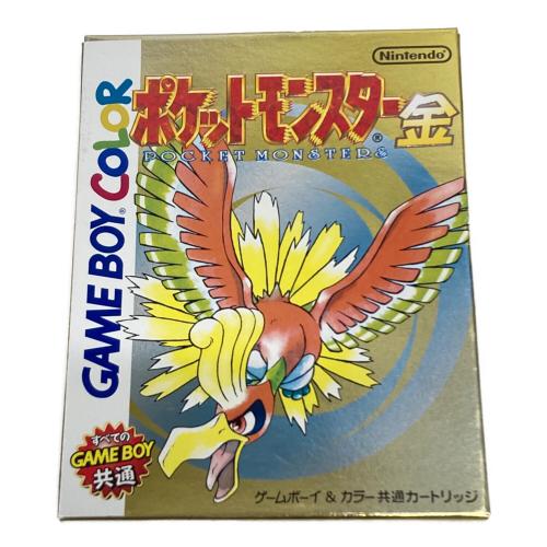 Nintendo (ニンテンドー) ポケットモンスター金 ゲームボーイ用ソフト 初期ロット 22 -