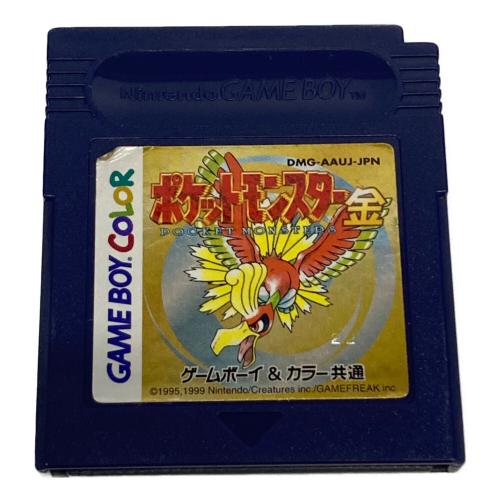 Nintendo (ニンテンドー) ポケットモンスター金 ゲームボーイ用ソフト 初期ロット 22 -