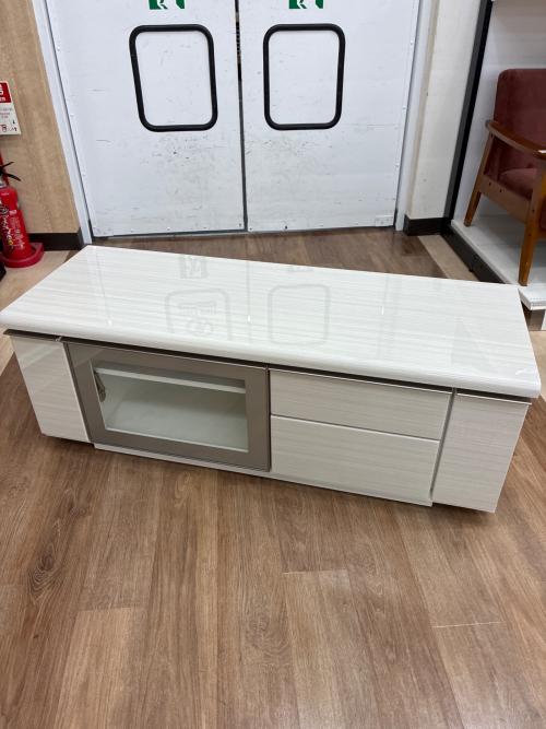 ニトリ テレビボード ホワイト×グレー ポスティア 125WH