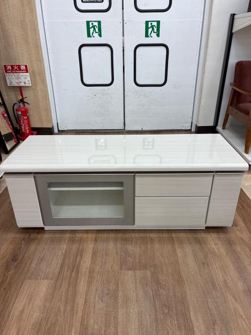 ニトリ テレビボード ホワイト×グレー ポスティア 125WH