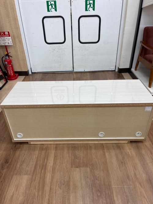 ニトリ テレビボード ホワイト×グレー ポスティア 125WH