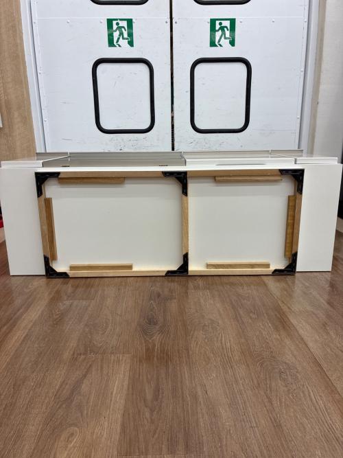 ニトリ テレビボード ホワイト×グレー ポスティア 125WH