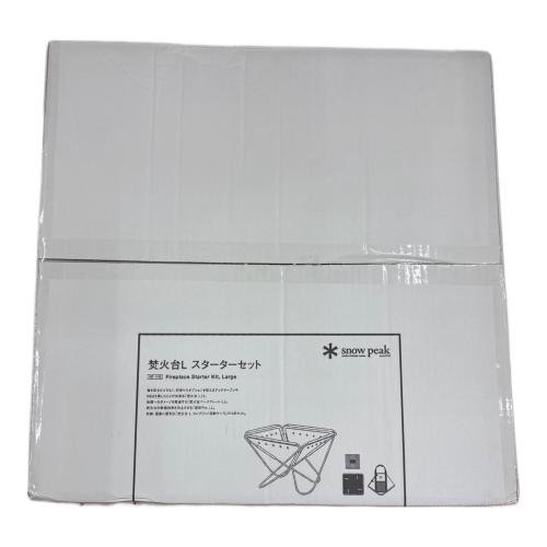 Snow peak (スノーピーク) 焚火台L スターターセット 焚火台 SET-112S