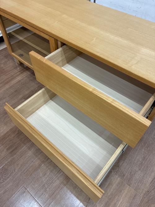 無印良品 (ムジルシリョウヒン) テレビボード 24 1100㎜ ナチュラル