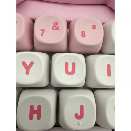 YUNZII C68 ワイヤレスメカニカルキーボード ネコ ピンク｜トレファク