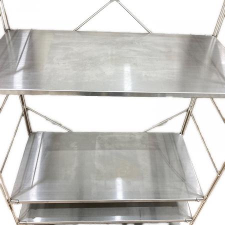 無印良品 (ムジルシリョウヒン) スチールユニットシェルフ シルバー