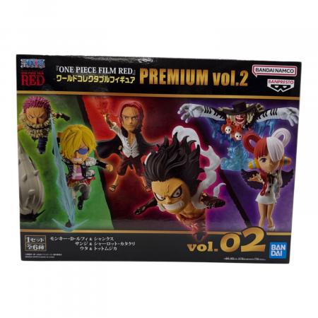 ONE PIECE ワールドコレクタブルPREMIUM vol.2 PREMIUM vol.2 (e-BANPRESTO限定) フィギュア ONE PIECE FILM RED