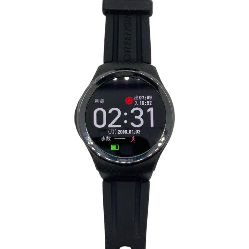 GREENON (グリーンオン) ゴルフウォッチ G019 充電ケーブル・取説付 ブラック A1-Ⅲ