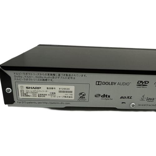 SHARP (シャープ) Blu-rayレコーダー 2B-C05DW1 2021年製