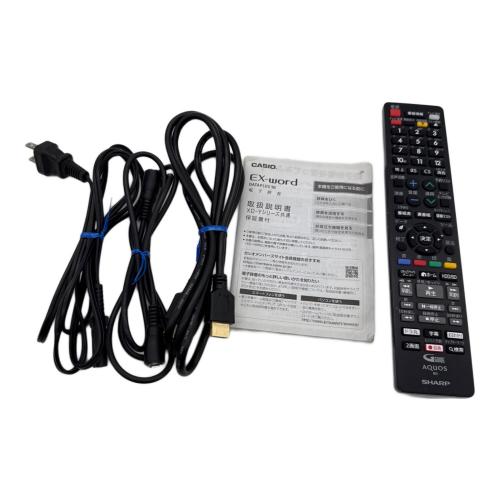SHARP (シャープ) Blu-rayレコーダー 2B-C05DW1 2021年製