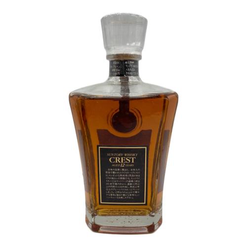 SUNTORY (サントリー) CREST ウィスキー 12年 SCD01 700ml