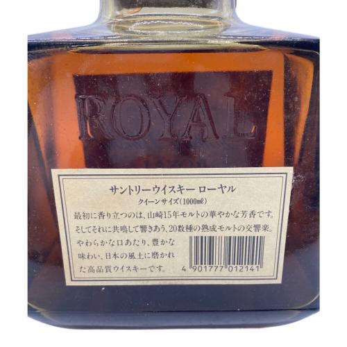 SUNTORY (サントリー) ROYAL スコッチウィスキー 1000ml