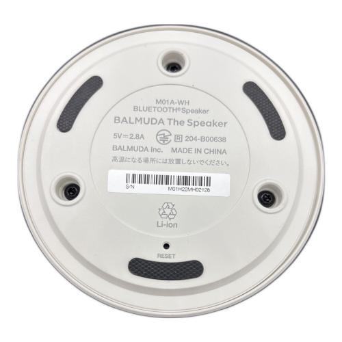 BALMUDA (バルミューダ) ワイヤレススピーカー M01A-WH 2023年製
