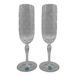TIFFANY & Co. (ティファニー) シャンパングラス ▲ フローレット